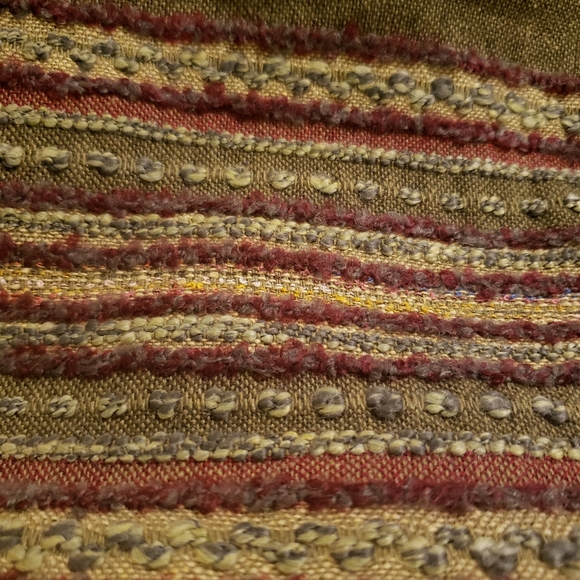 VTG Sag Harbor A-line Wool Blend Midi Fringe Hem Skirt Size 10P Fully Lined - Picture 7 of 7